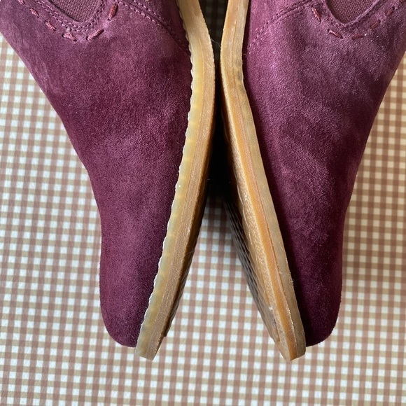 Hush Puppies Chardon Slip on suede shoes. Size 8 WIDE - Picture 11 of 15